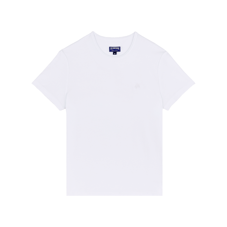 Vilebrequin Terry T-shirt Solid - Tiramisu - White - Size XXXL