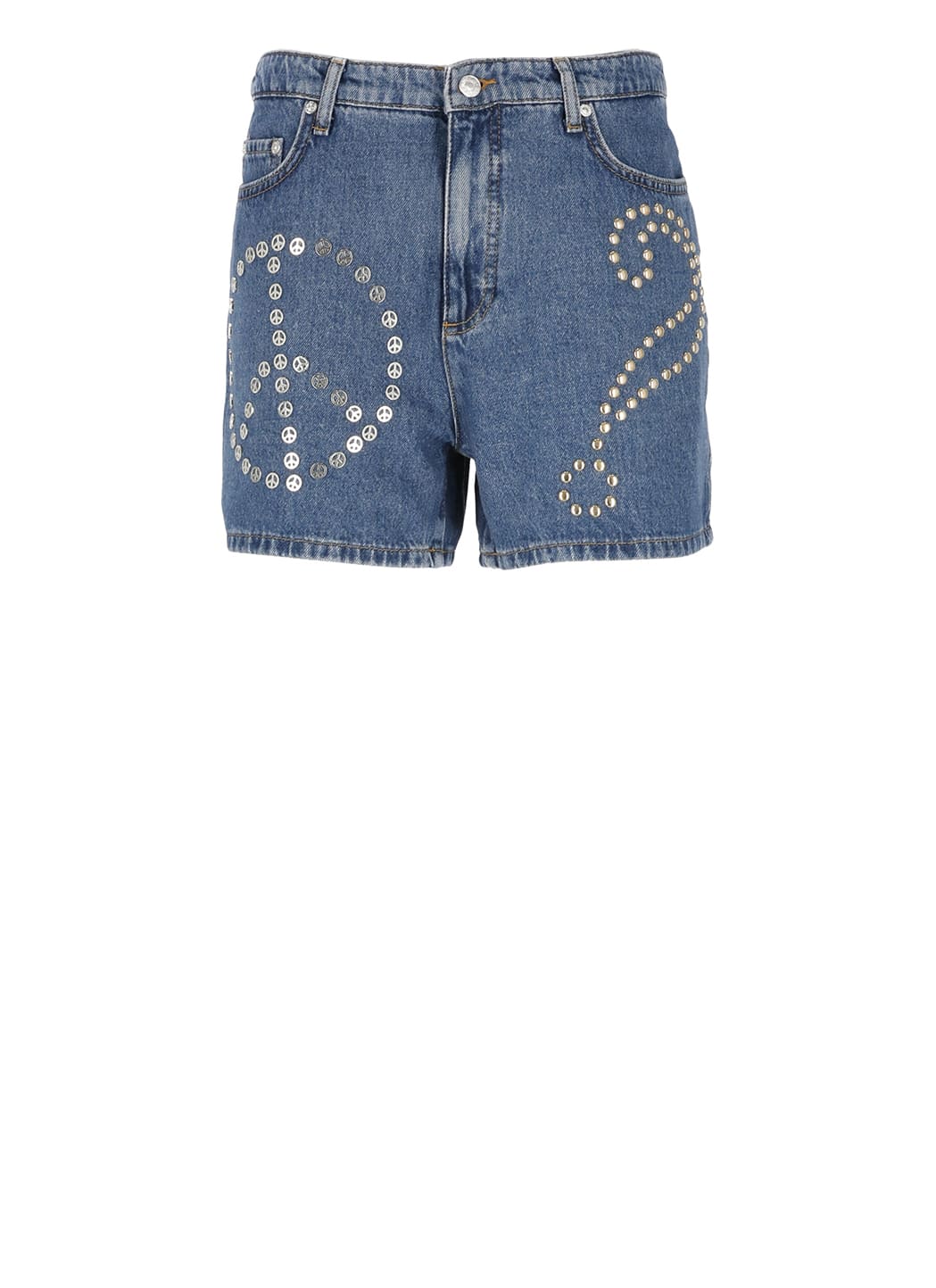 M05CH1N0 Jeans Denim Bermuda Shorts