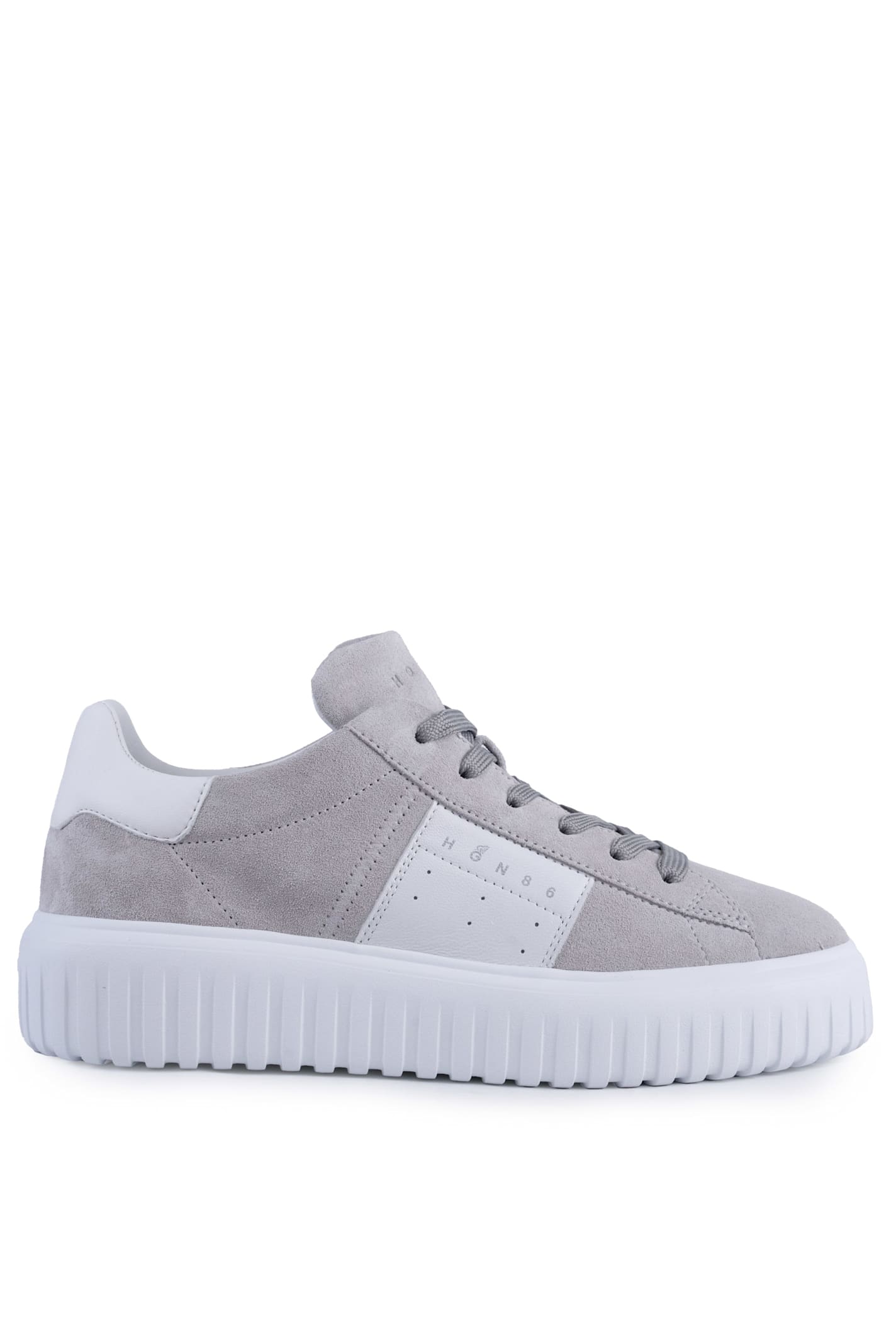 Hogan H-stripes Sneakers In Leather