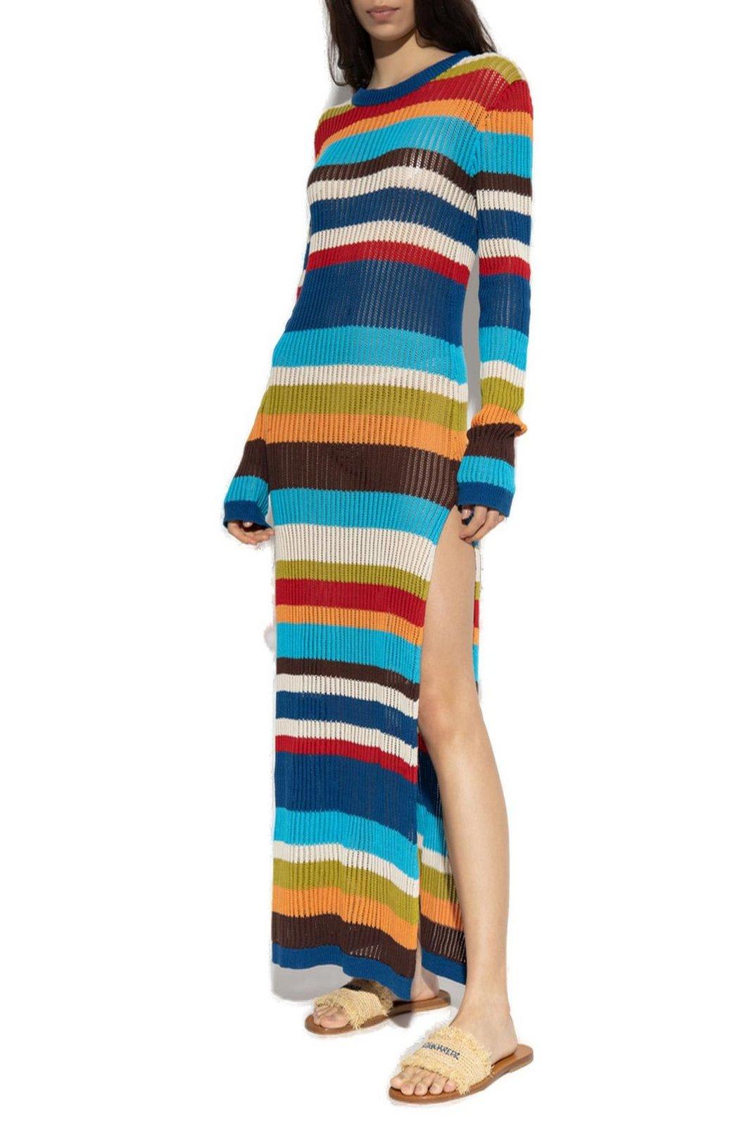 Dsquared2 Summer Lovers Striped Knitted Dress