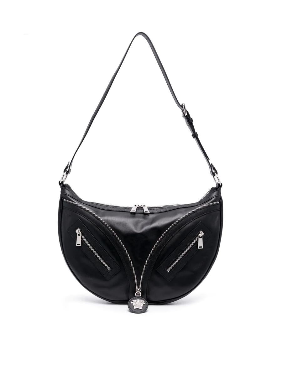 Versace Medium Hobo Calf Leather Bag Bags