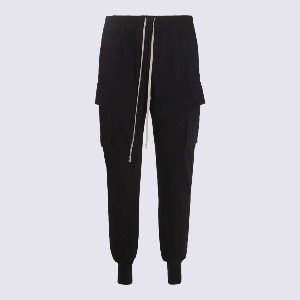 DRKSHDW Black Cotton Mastodon Cut Pants