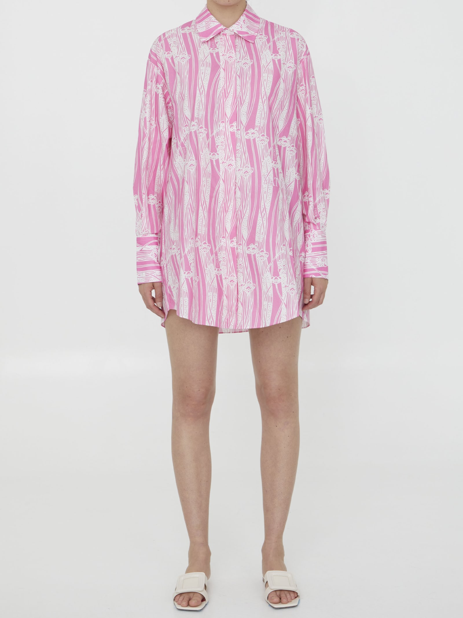 Patou Mini Shirt Dress