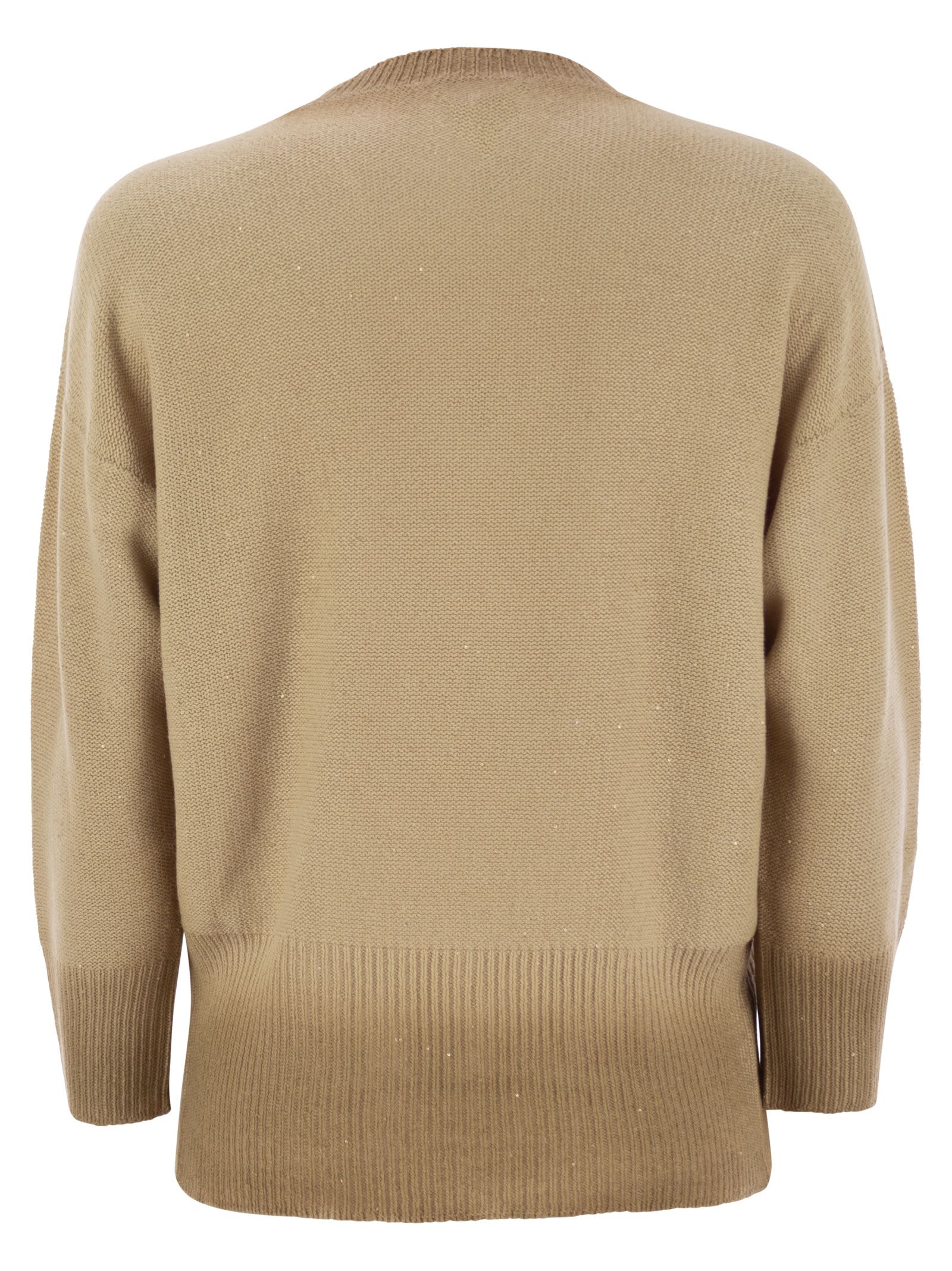 Fabiana Filippi Crew-neck Sweater With Sequins