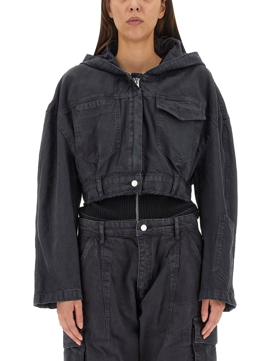 M05CH1N0 Jeans Cropped Jacket