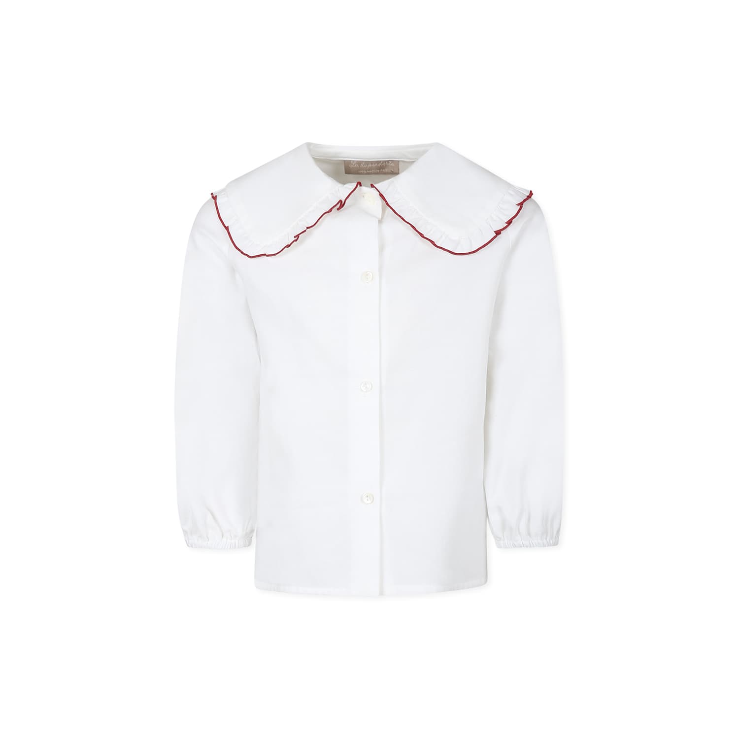 La stupenderia White Shirt For Girl