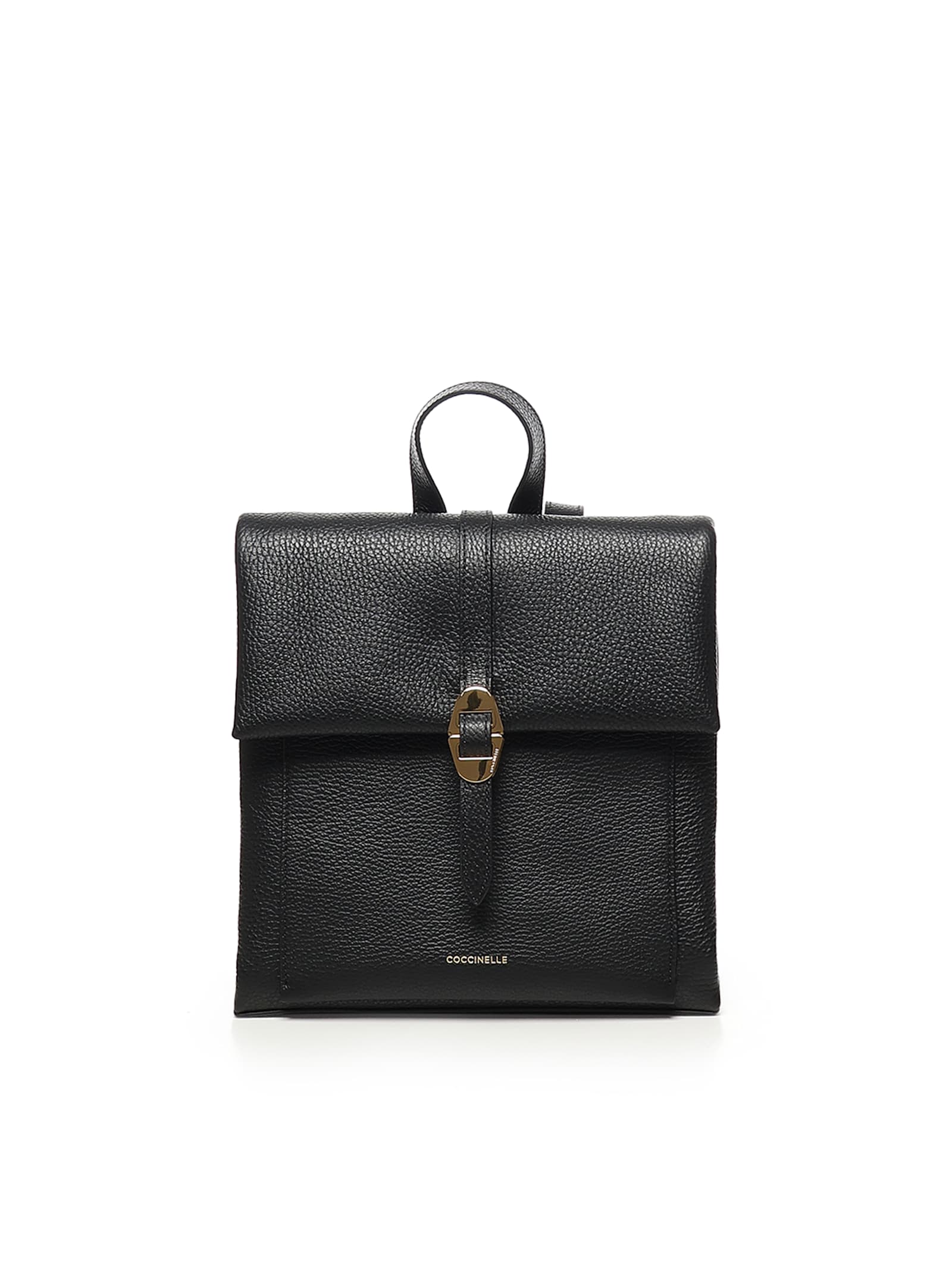 Coccinelle Dorian Leather Backpack With Grain