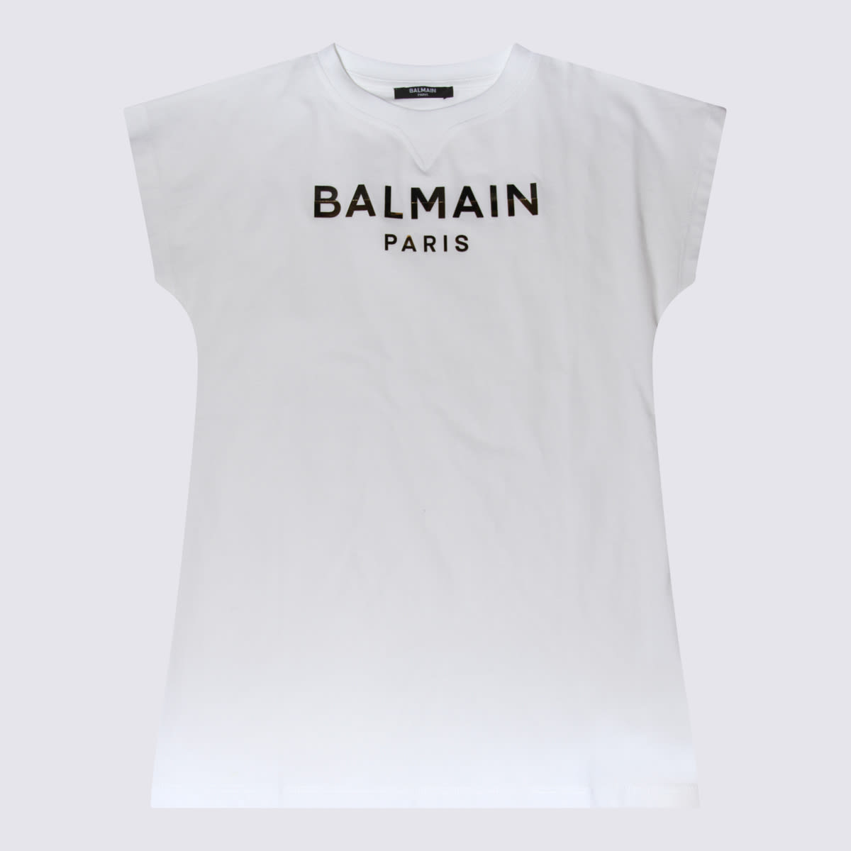 Balmain White Cotton Dress