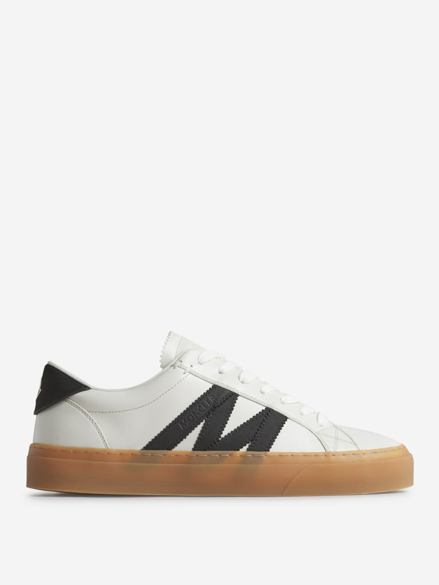 Moncler Monaco2 Leather Sneakers