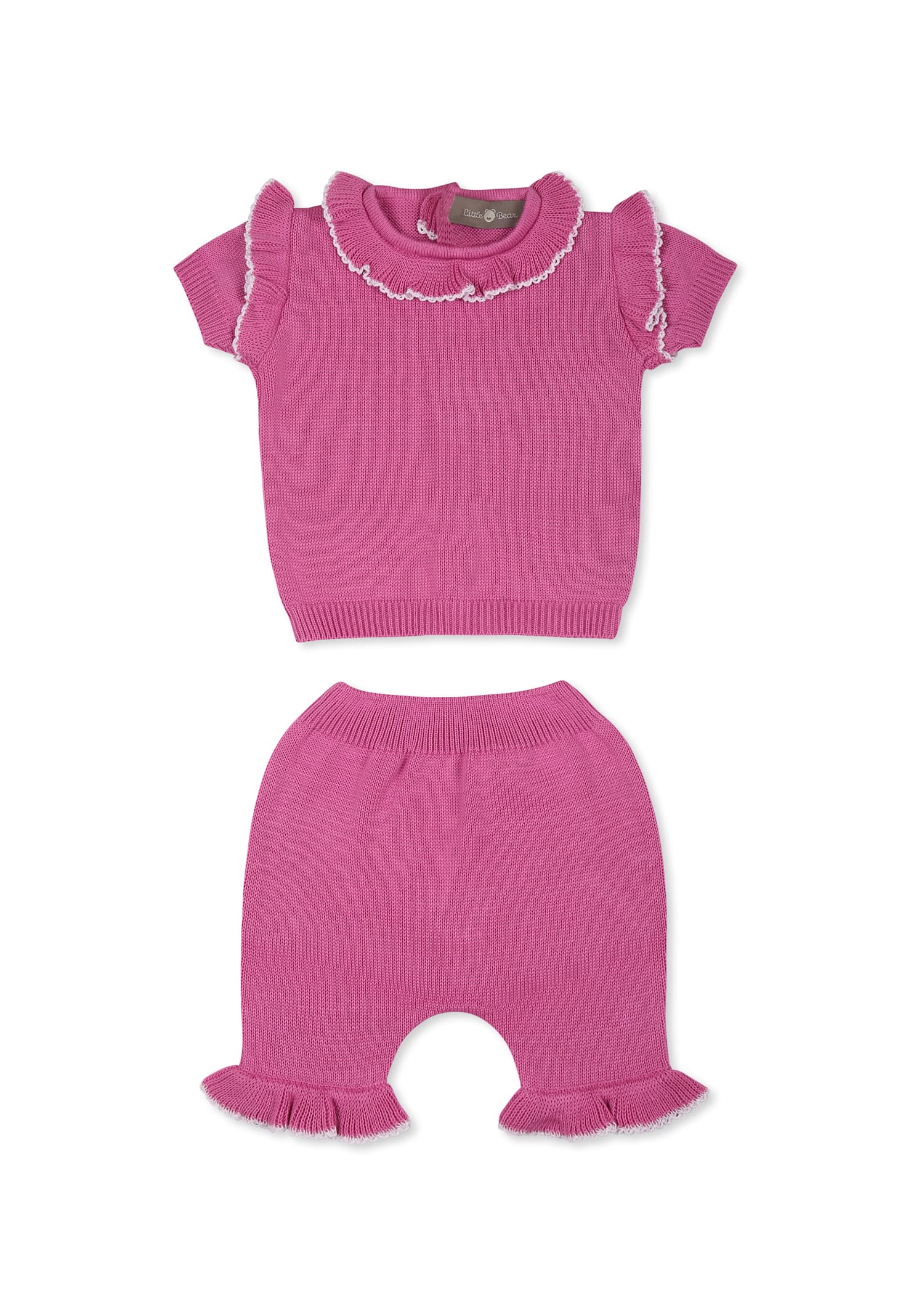 Little Bear Fuchsia Birth Set For Baby Girl