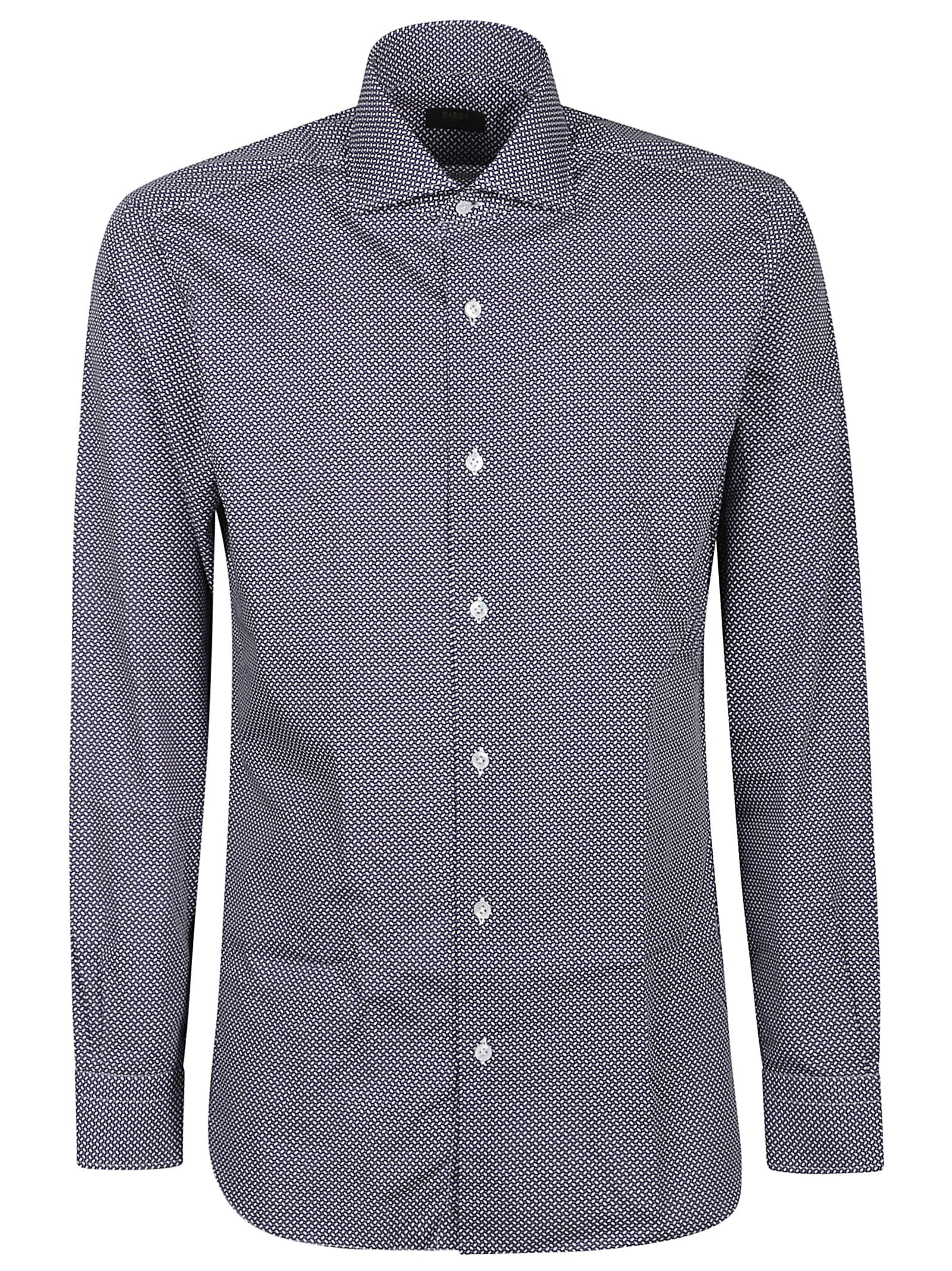 Barba Napoli Long Sleeve Neck Shirt