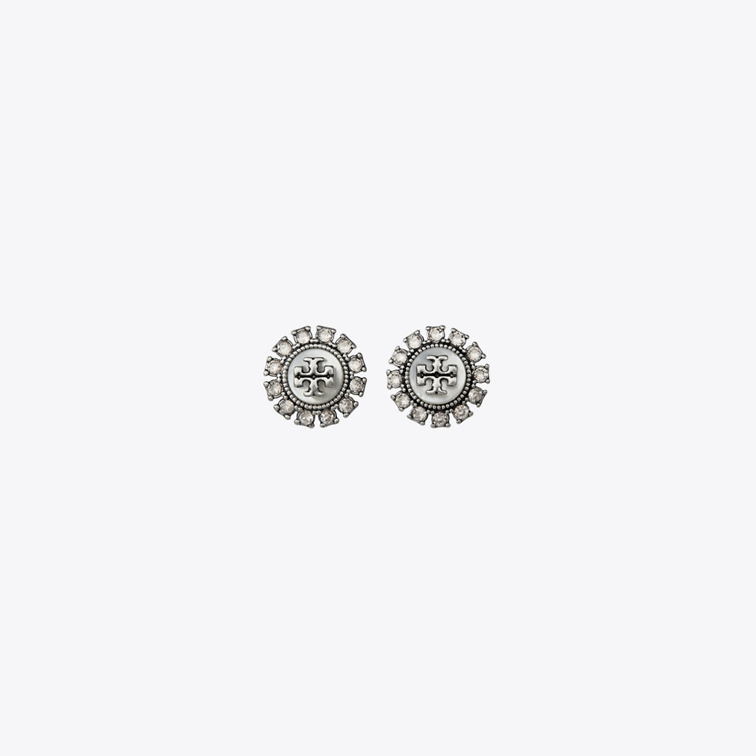 Tory Burch Kira Crystal Stud Earring