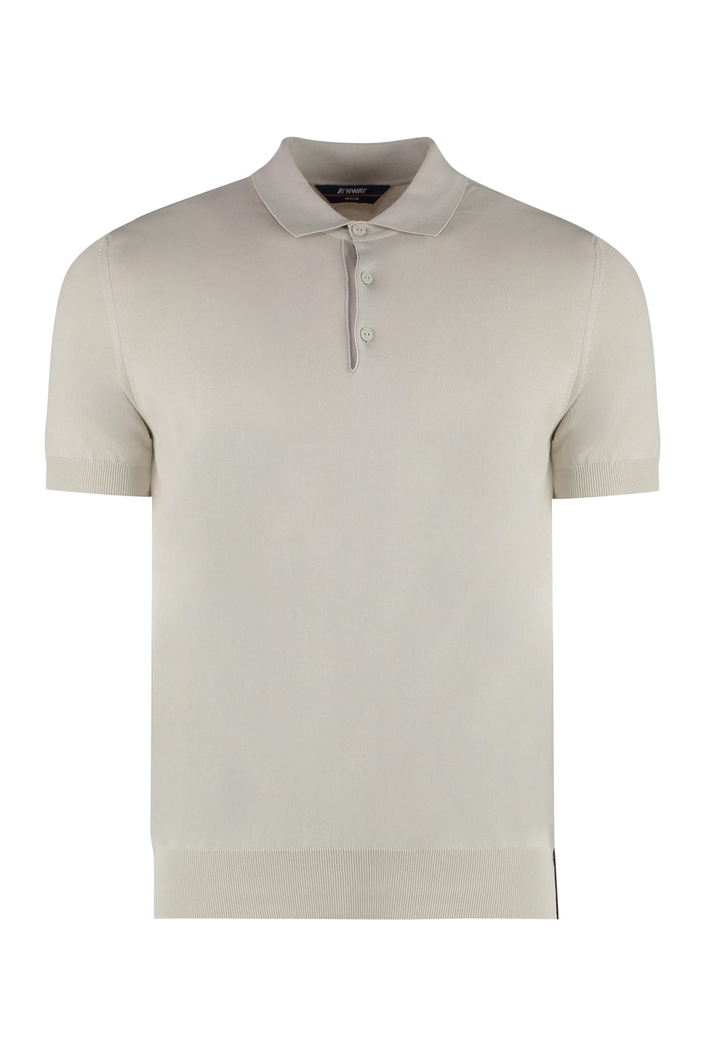 K-Way Pleyne Knitted Cotton Polo Shirt