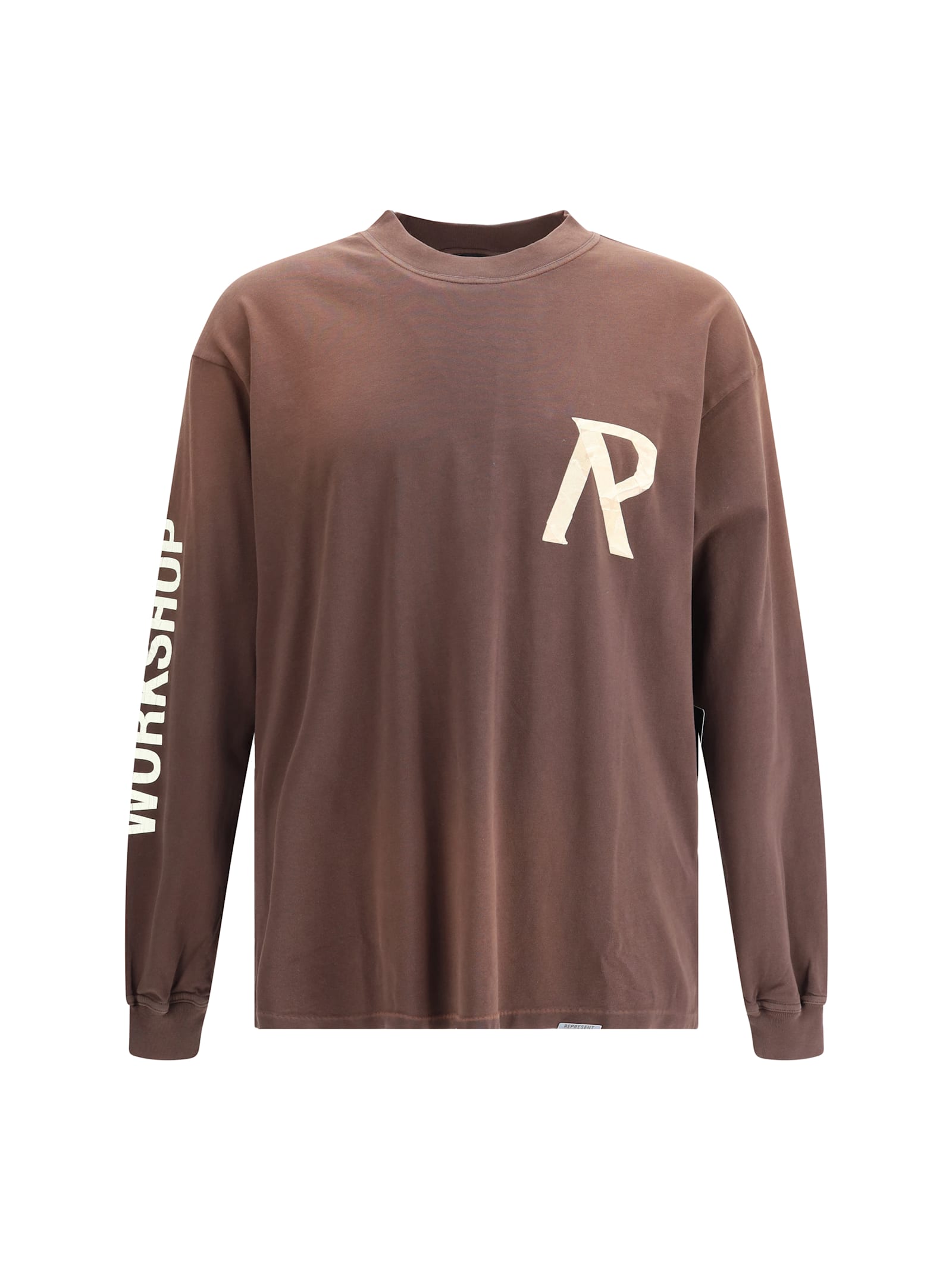 REPRESENT Long Sleeve Jersey With Scotch Effect Logo