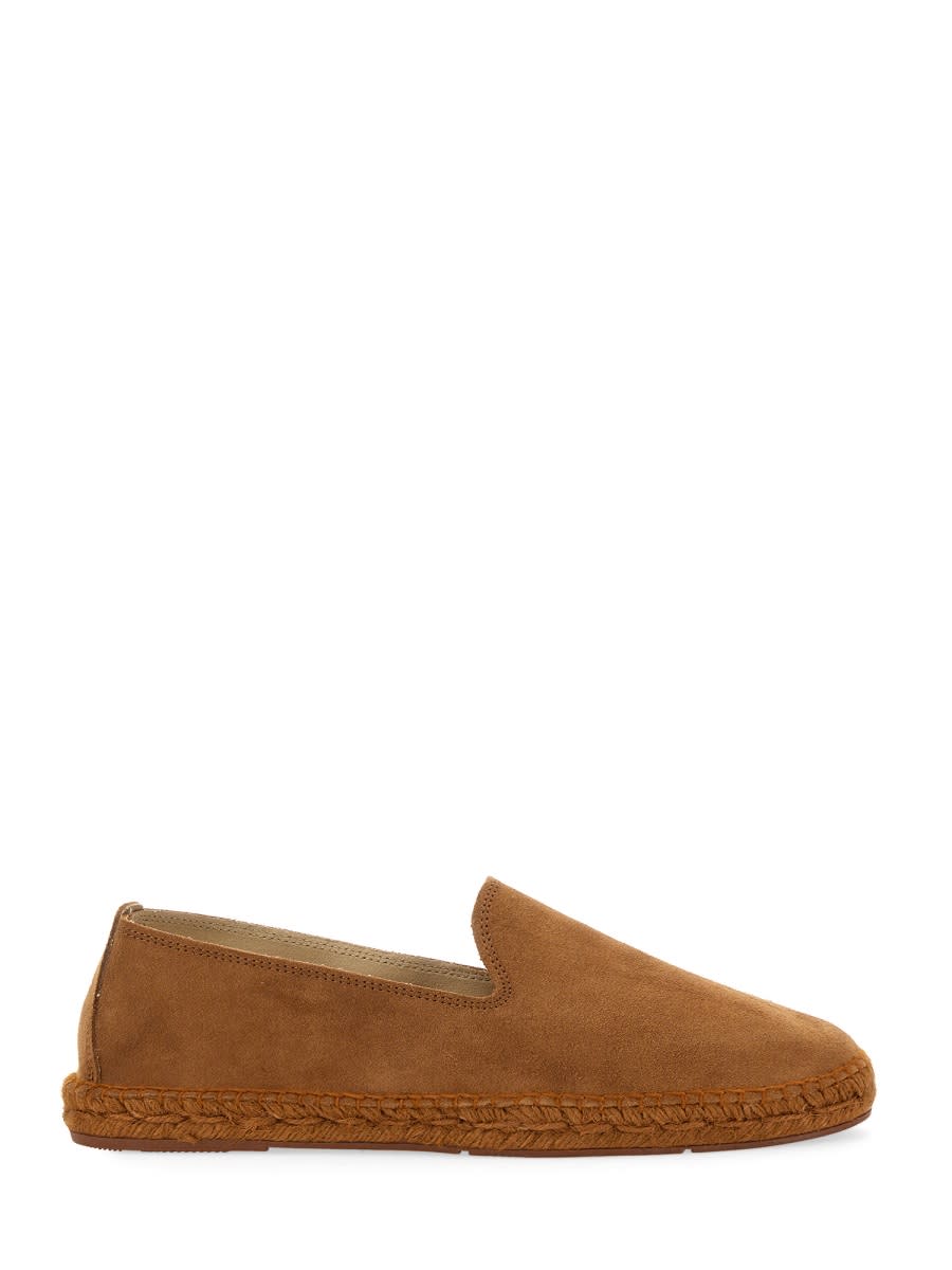 Manebi Espadrille In Suede