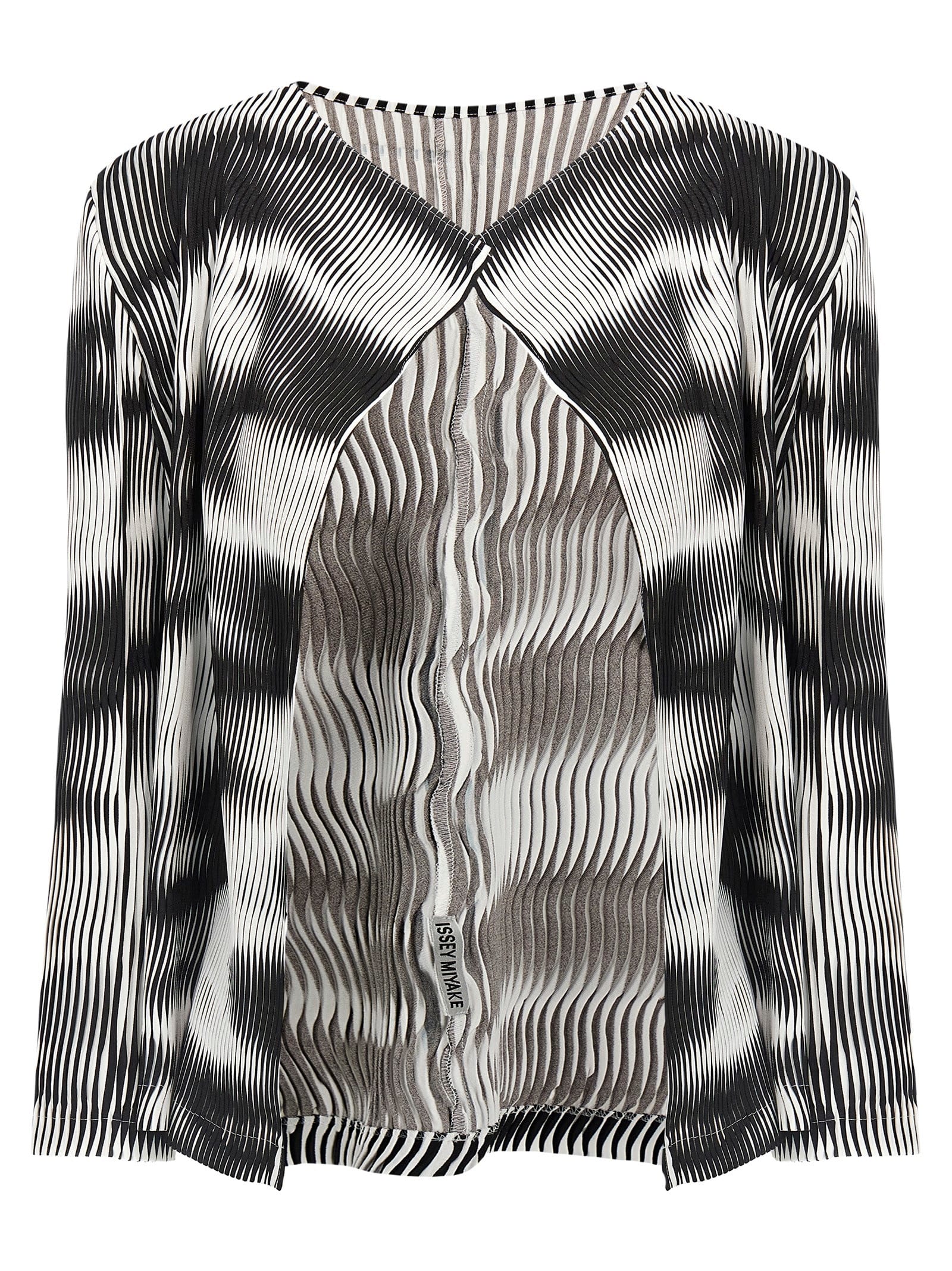 Issey Miyake sway Pleats Cardigan