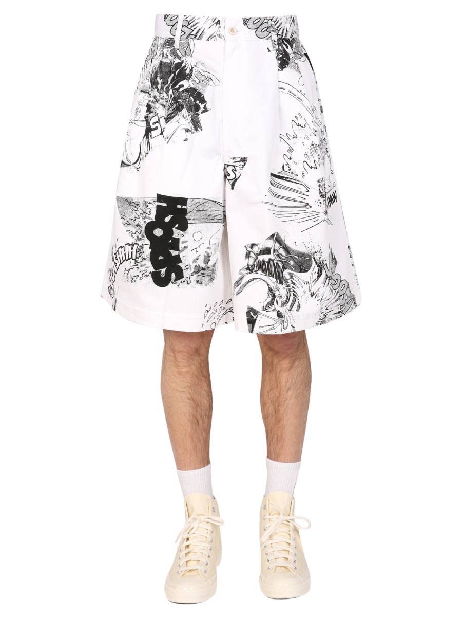 Comme des Garçons Shirt Comme De Garcons X Christian Marclay Shorts