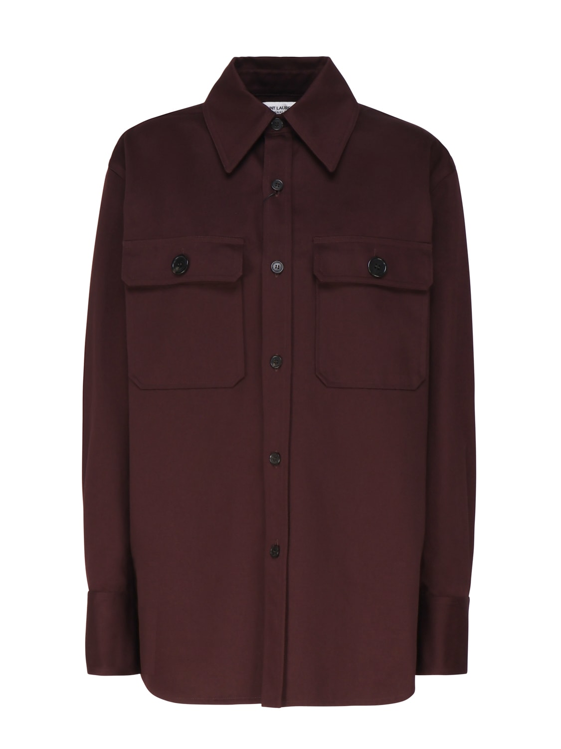 Saint Laurent Saharienne Cotton Shirt
