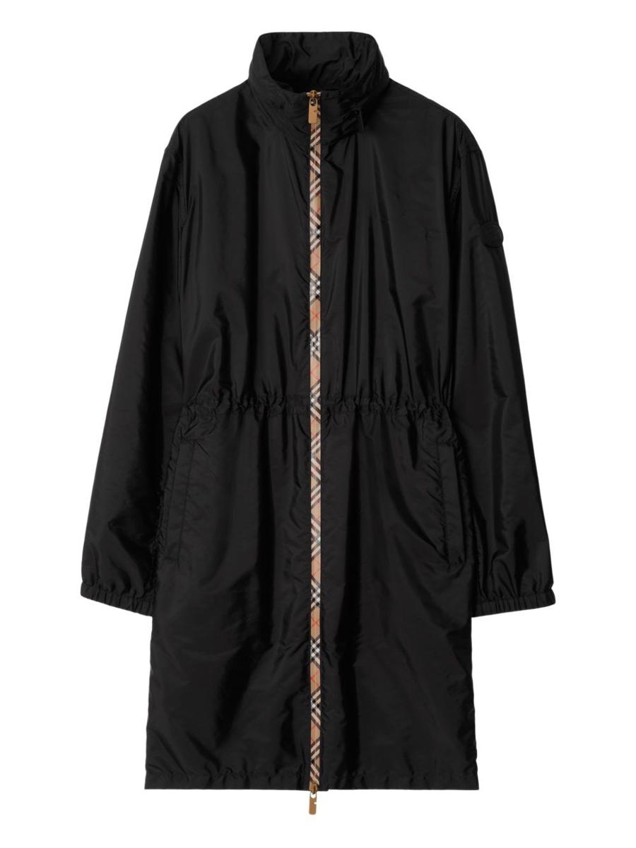 Burberry 格纹尼龙防雨夹克