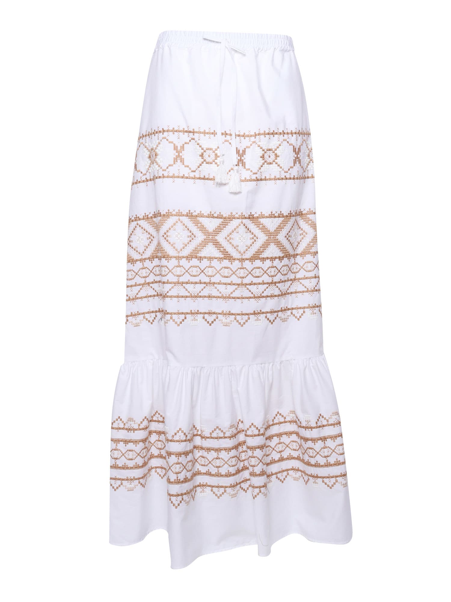 Ermanno Ermanno Scervino Embroidered Long Skirt