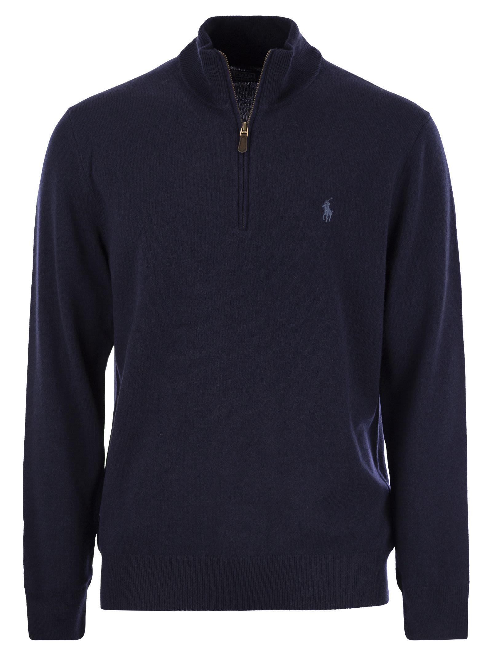 Ralph Lauren Wool Sweater With Zip