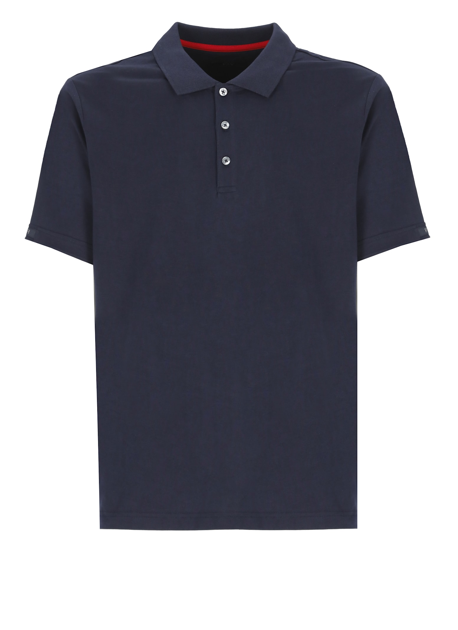 Fay Cotton Polo Shirt With Logo