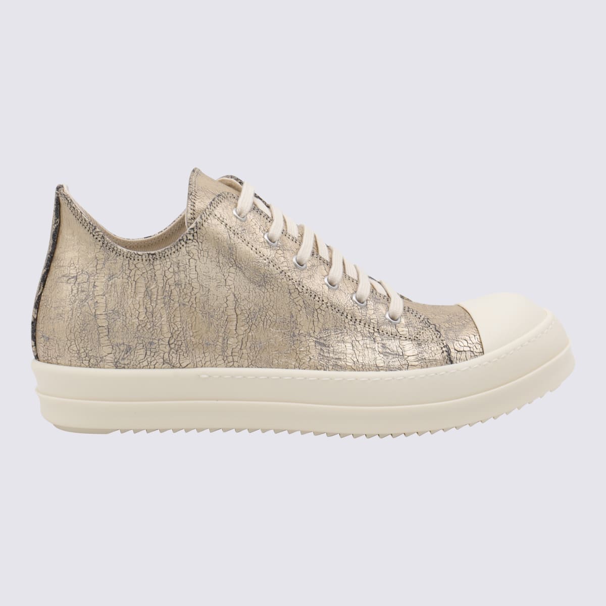 DRKSHDW Gold Low Sneakers