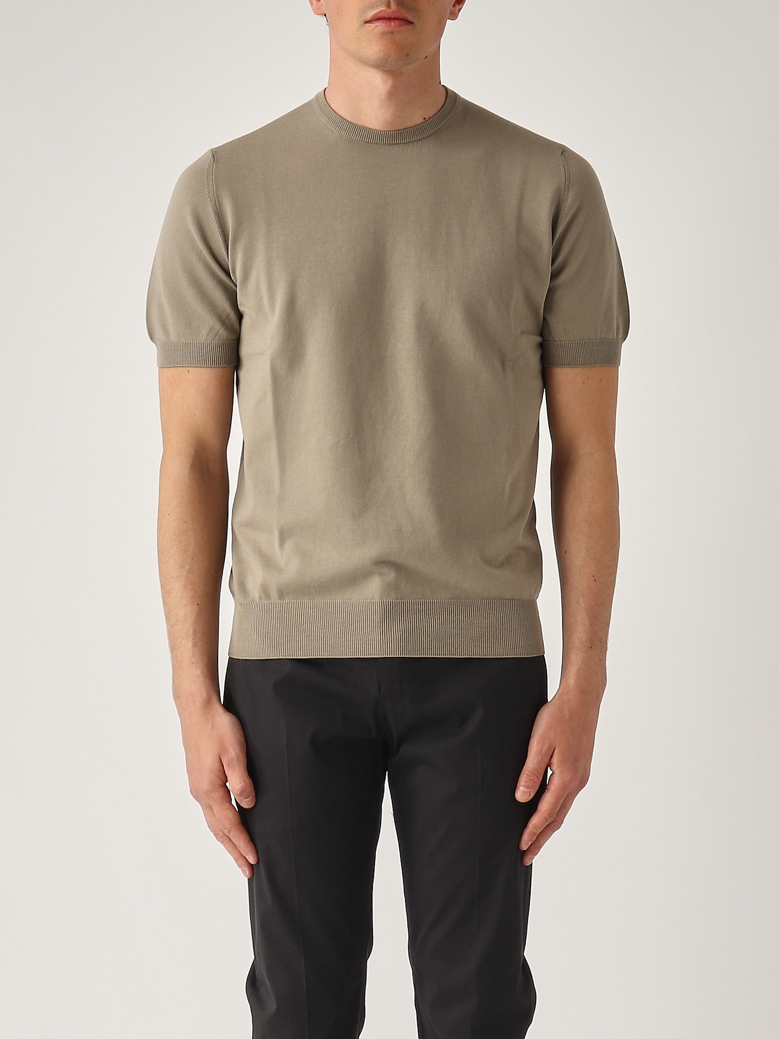 Gran Sasso T-shirt M/c Con Balza T-shirt