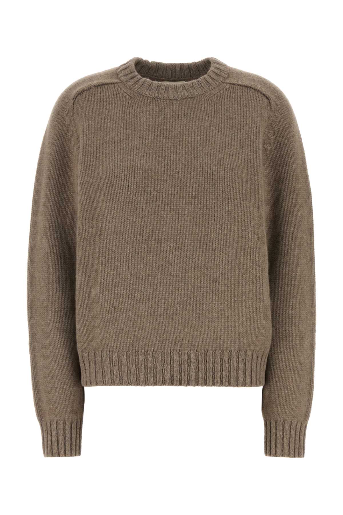 Khaite Mud Cashmere Mae Sweater