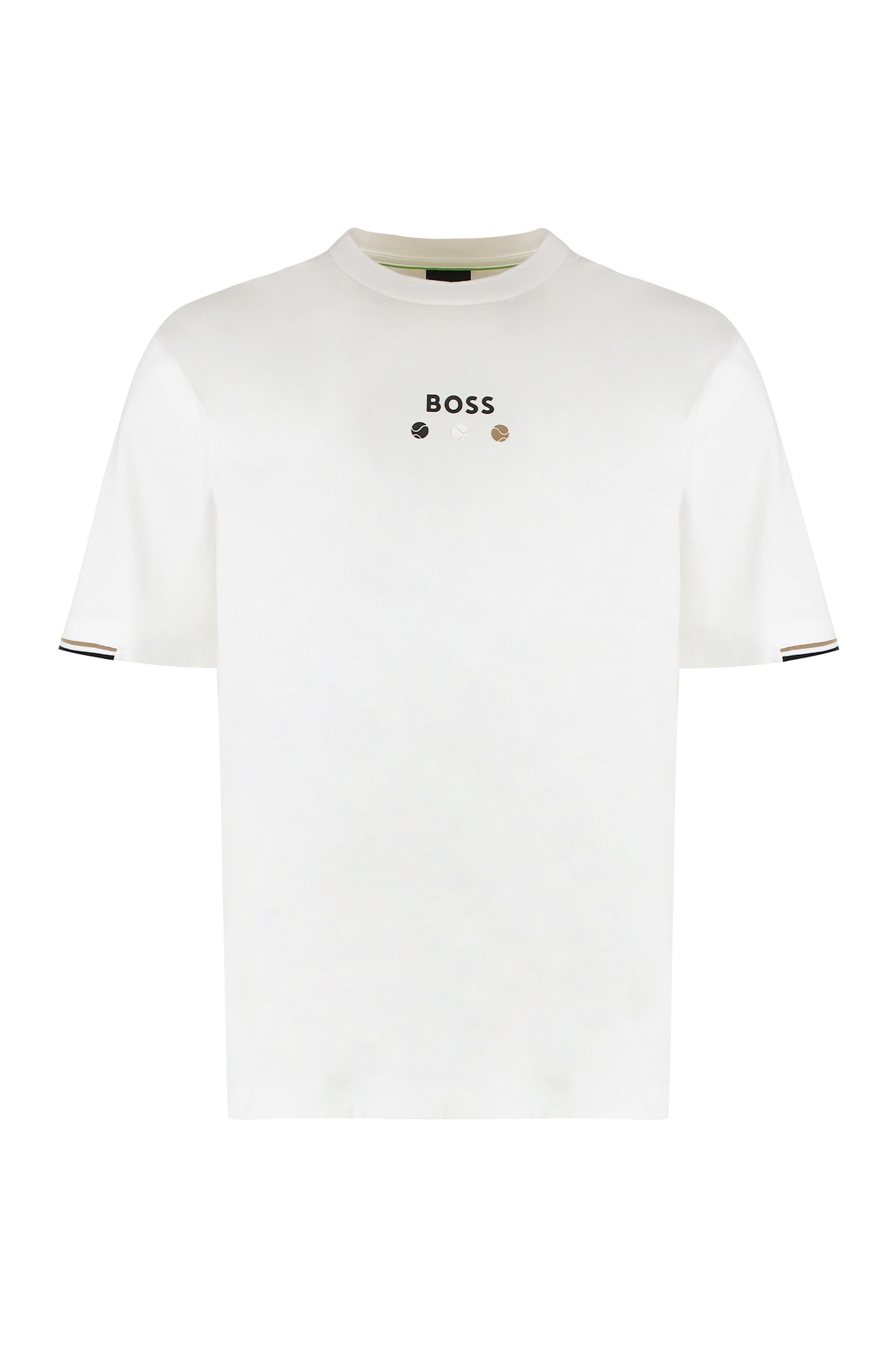 Hugo Boss Cotton Crew-neck T-shirt