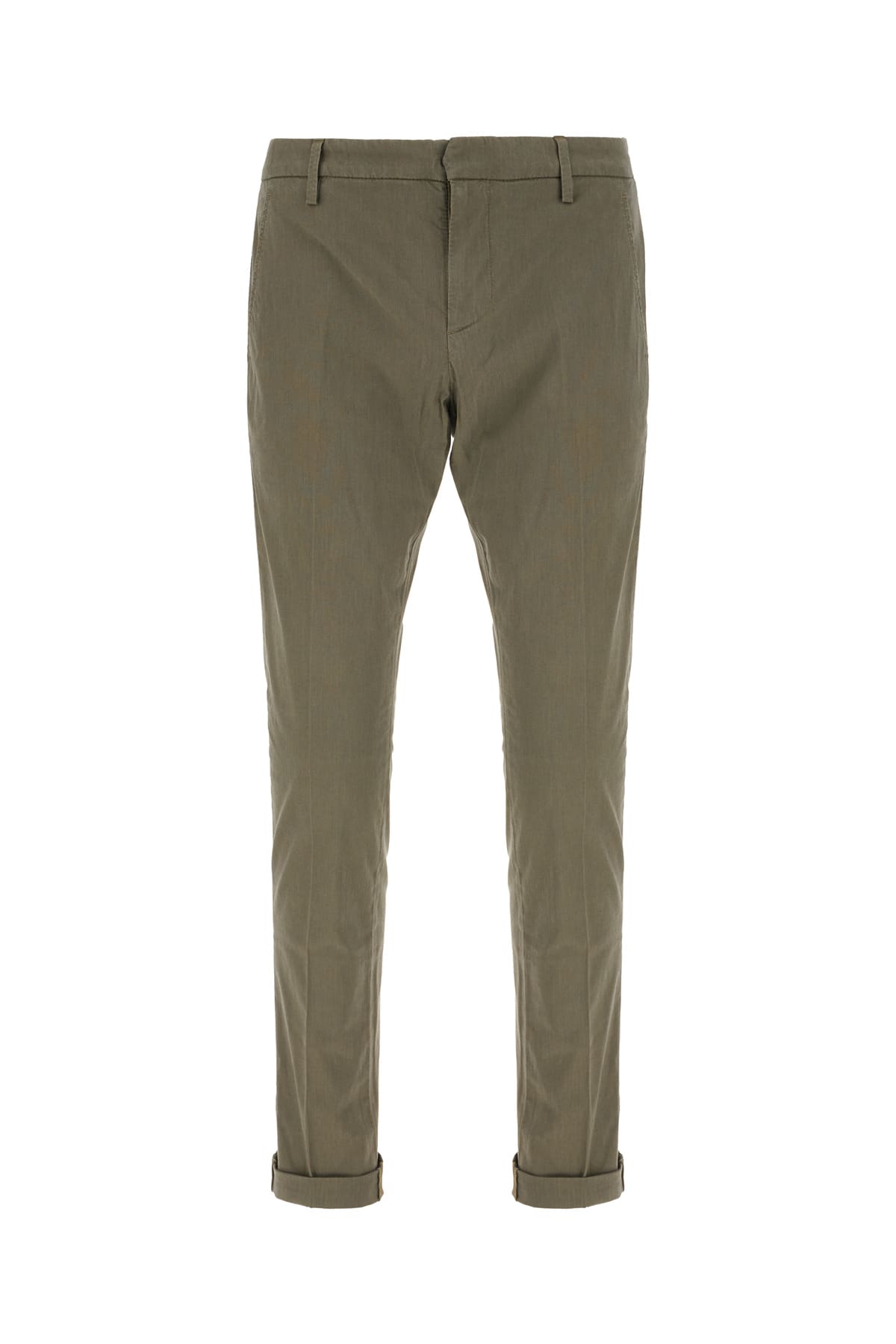 Dondup Embroidered Stretch Lyocell Blend Pants
