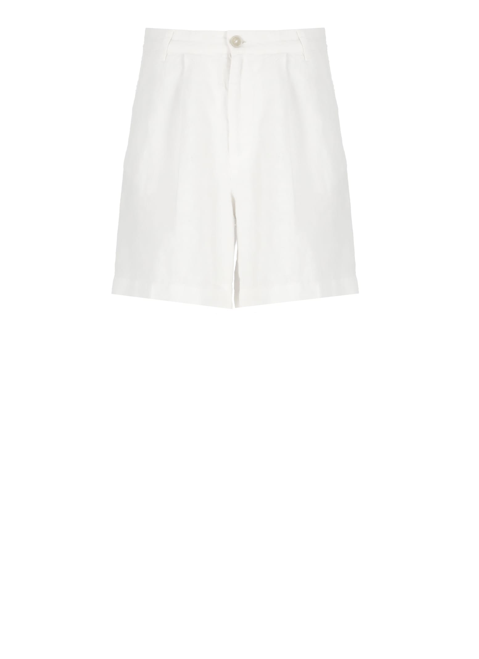 120% Lino Linen Bermuda Shorts