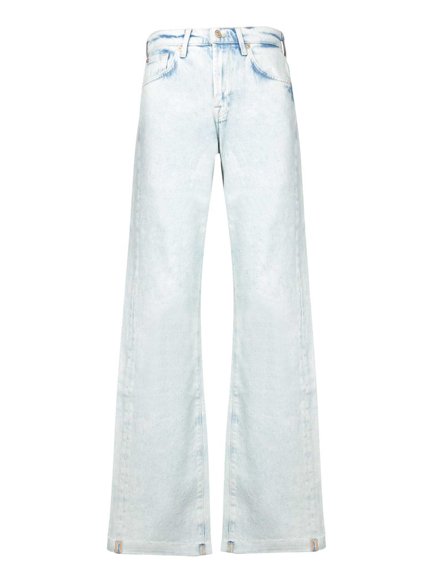 7 For All Mankind Tess Pepper Light Blue Jeans