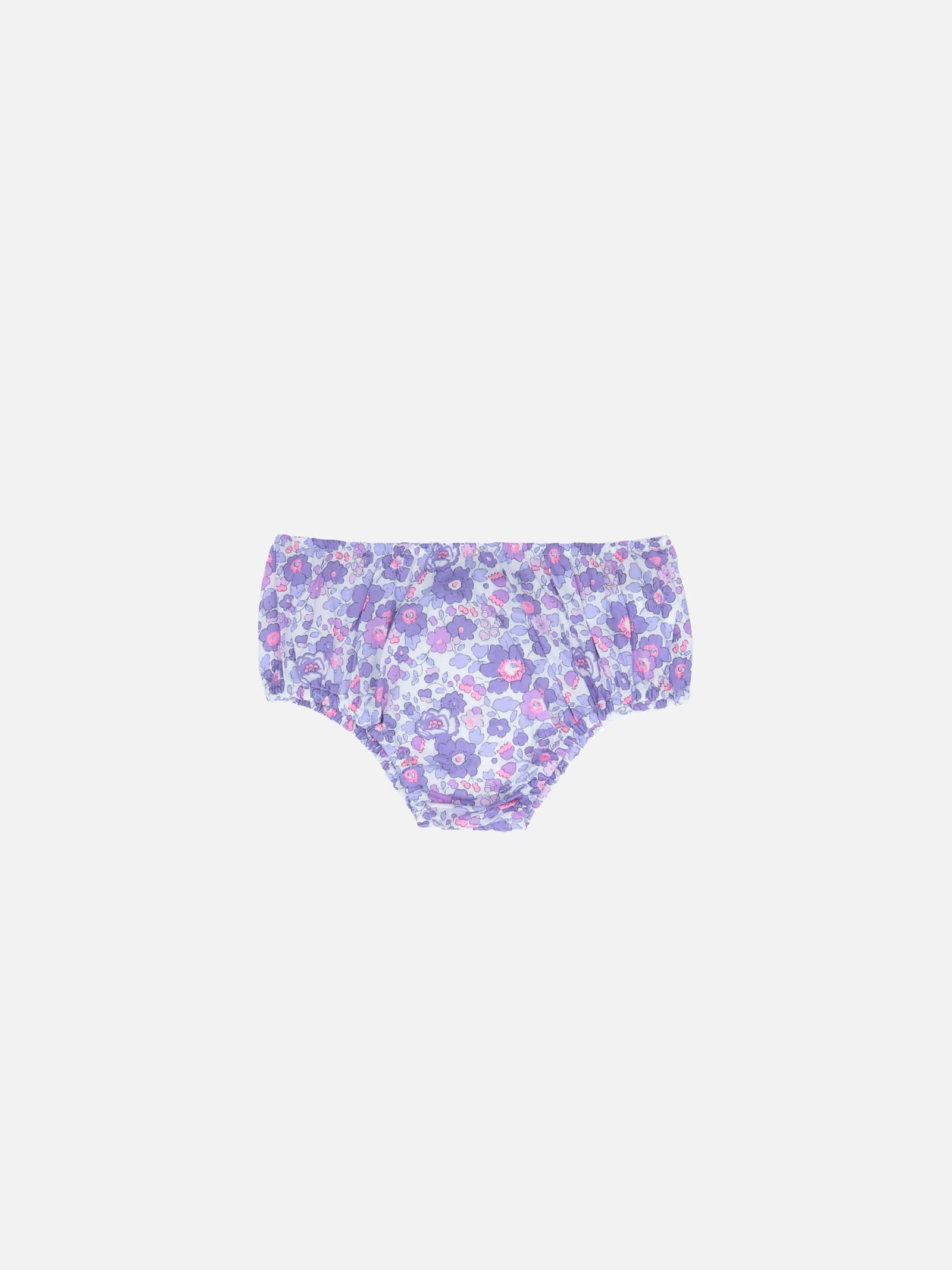 MC2 Saint Barth Infant Bloomers Pimmy With Betsy Print Made With Liberty Fabric