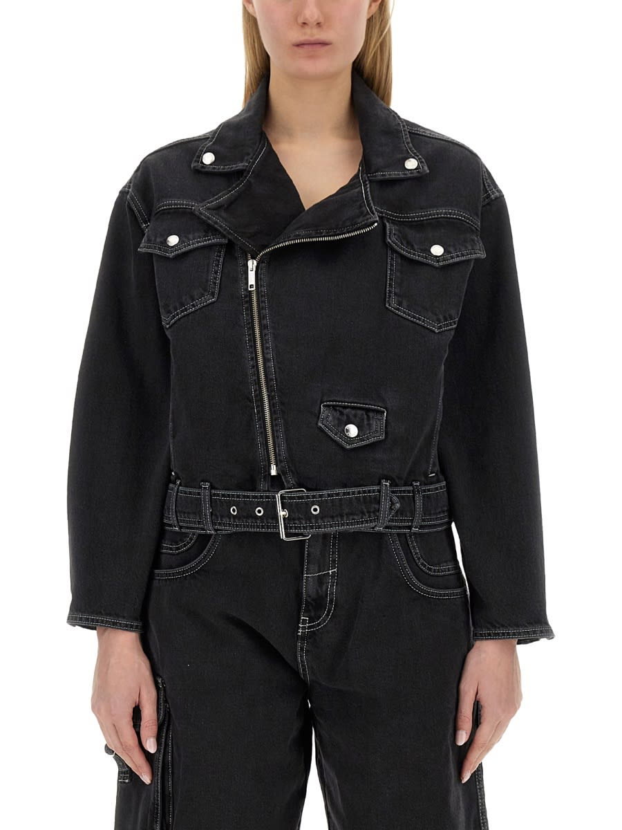 M05CH1N0 Jeans Denim Jacket
