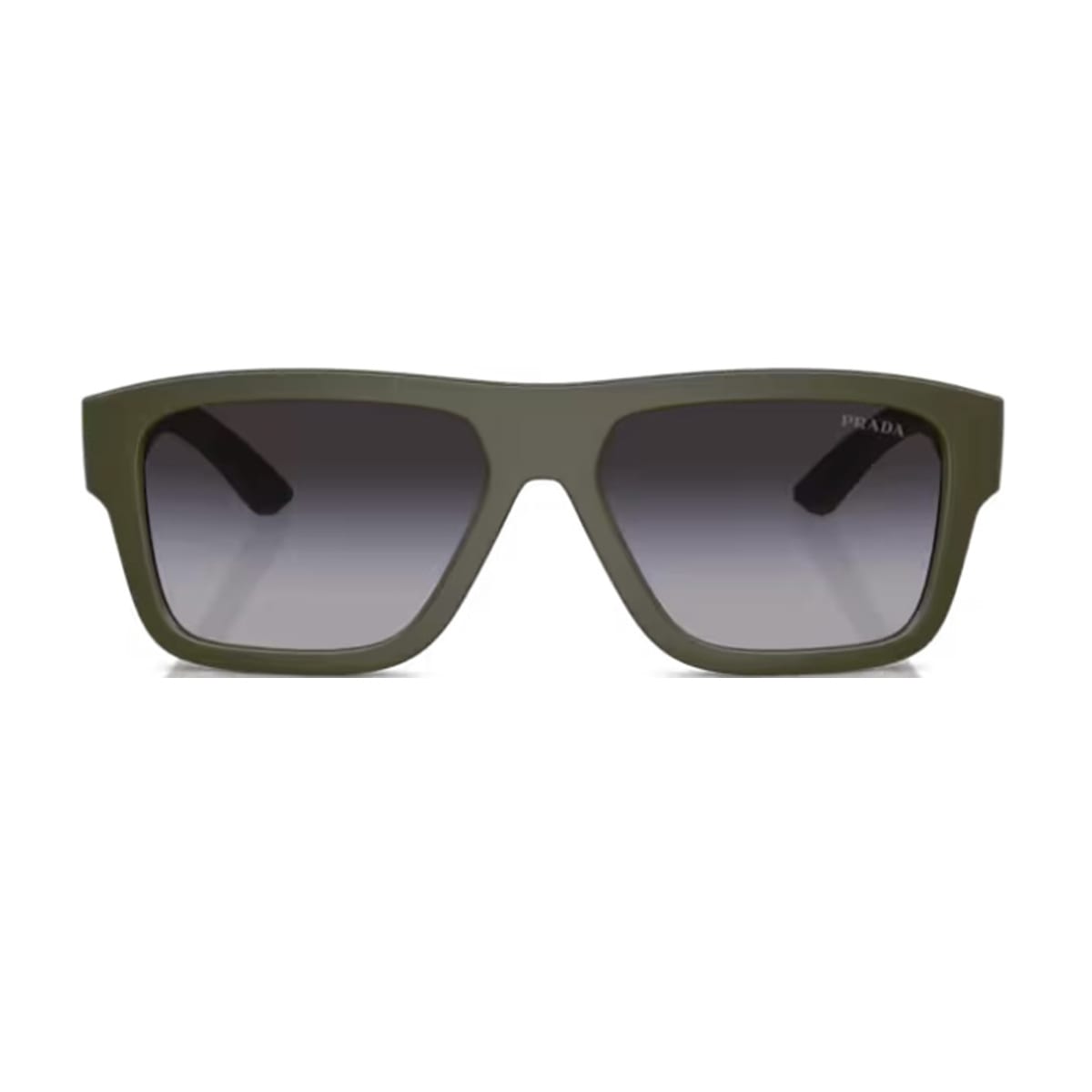 Prada Linea Rossa Ps04zs 15x09u Verde Militare Opaco Sunglasses
