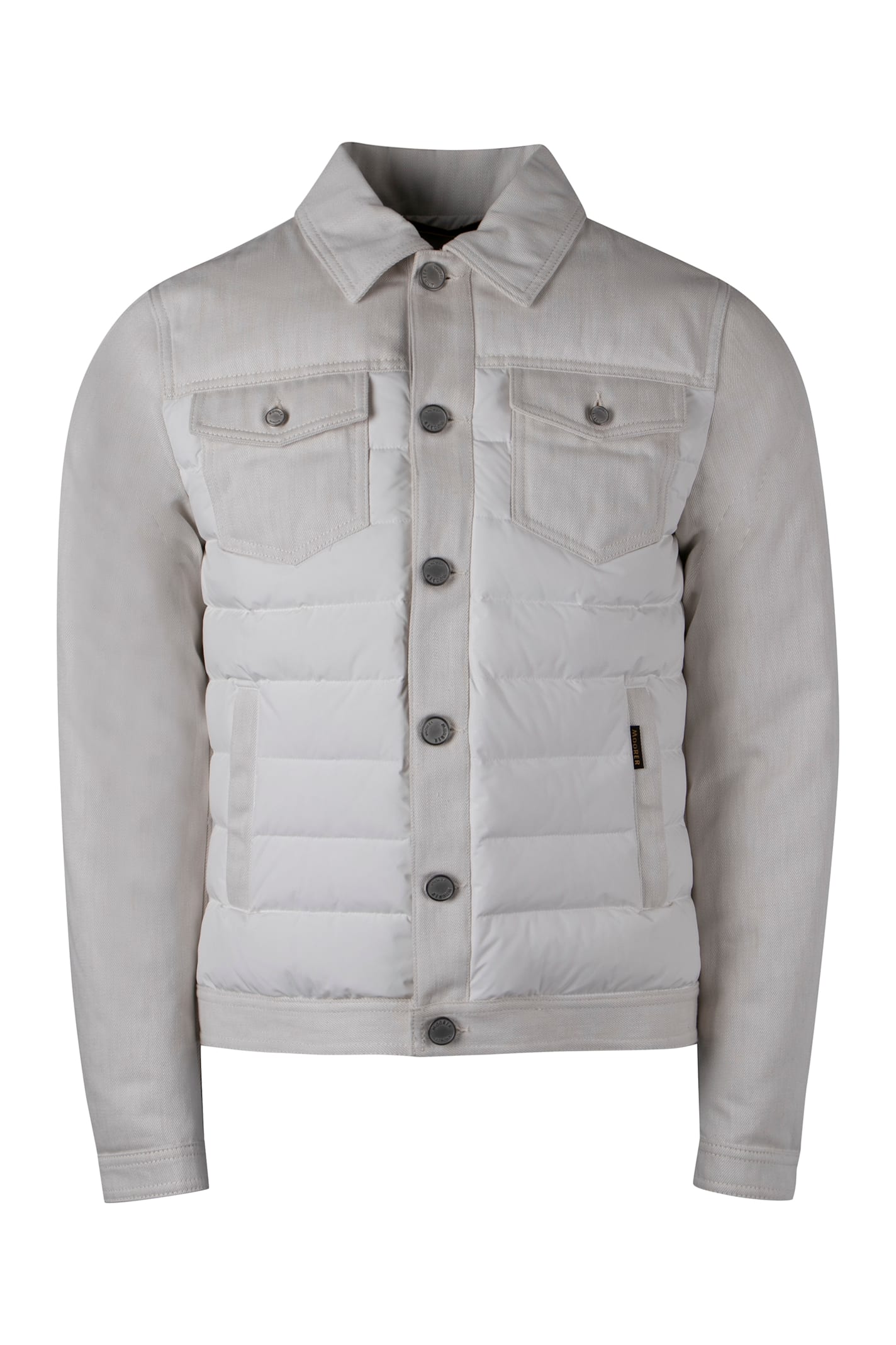 Moorer Mondor Added Denim Jacket