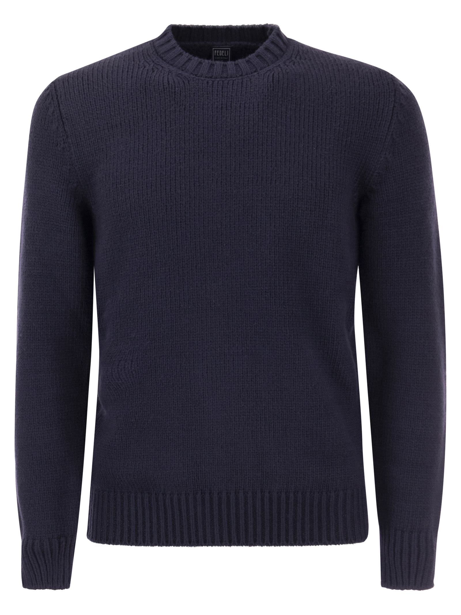 Fedeli Winter Cotton Crew Neck