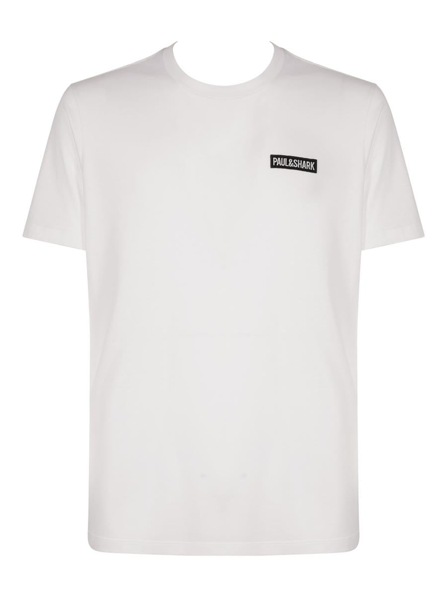 Paul & Shark Embroidered Logo T-Shirt Clothing