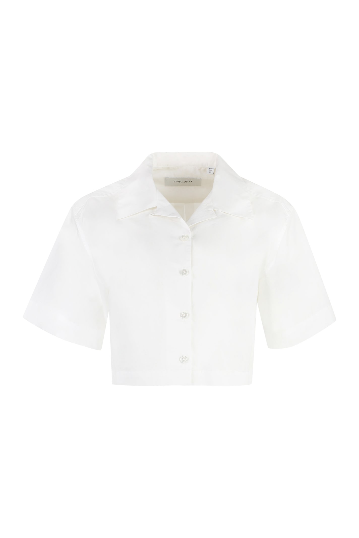 Equipment Short Sleeve Cotton Shirt