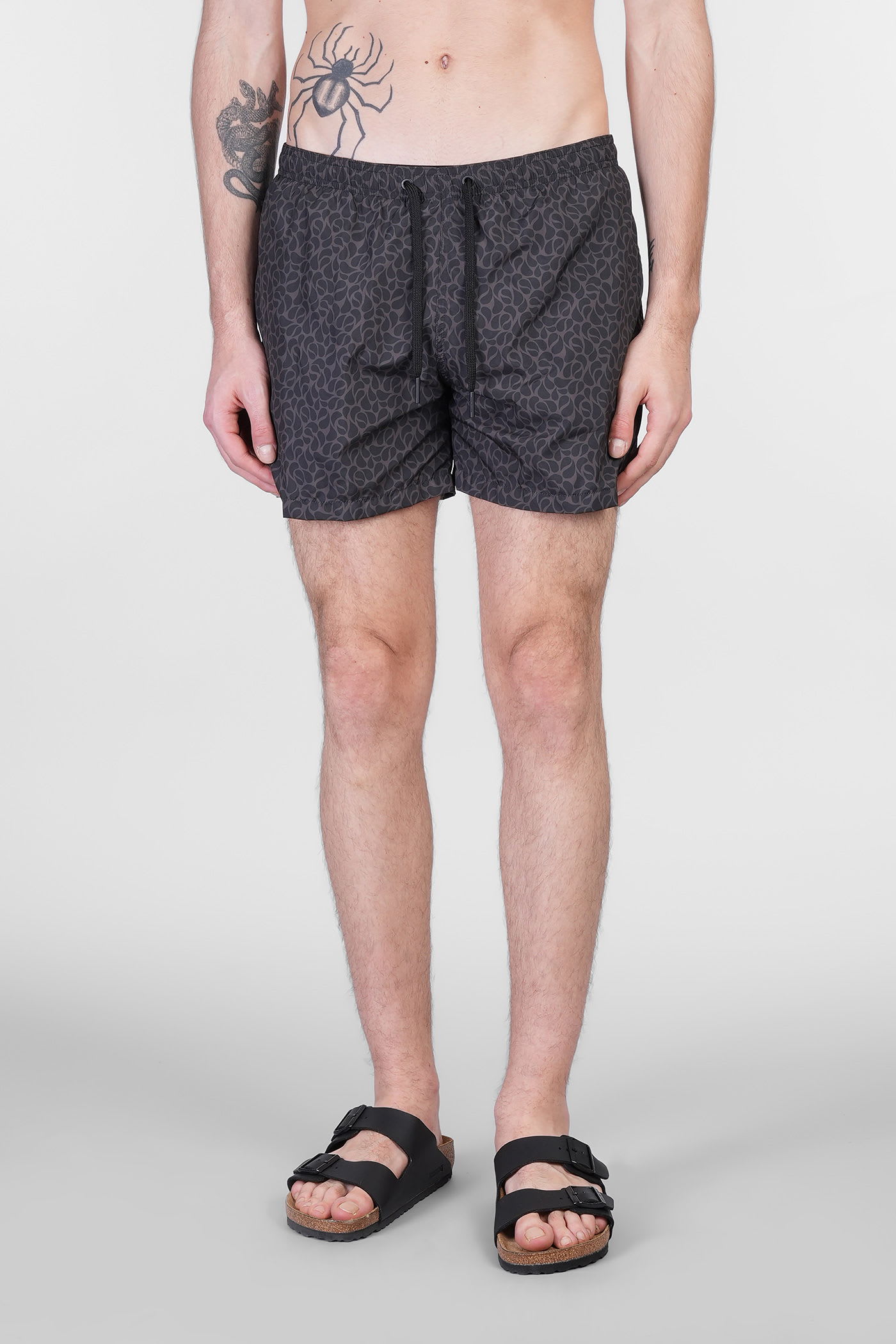 Tagliatore 0205 Honolulu Beachwear In Black Polyester
