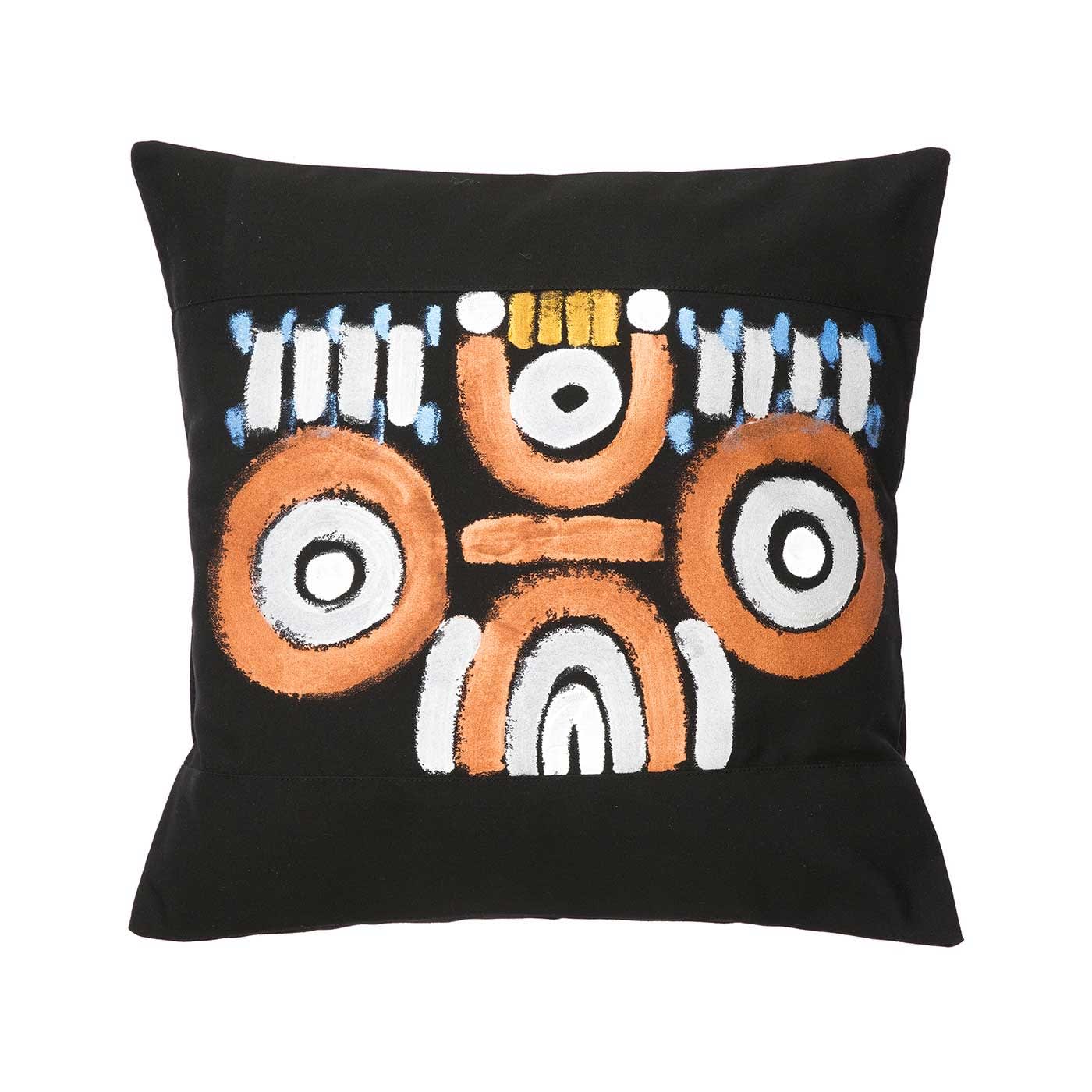 Le Botteghe su Gologone Hand Painted Cushions 100x100 Cm