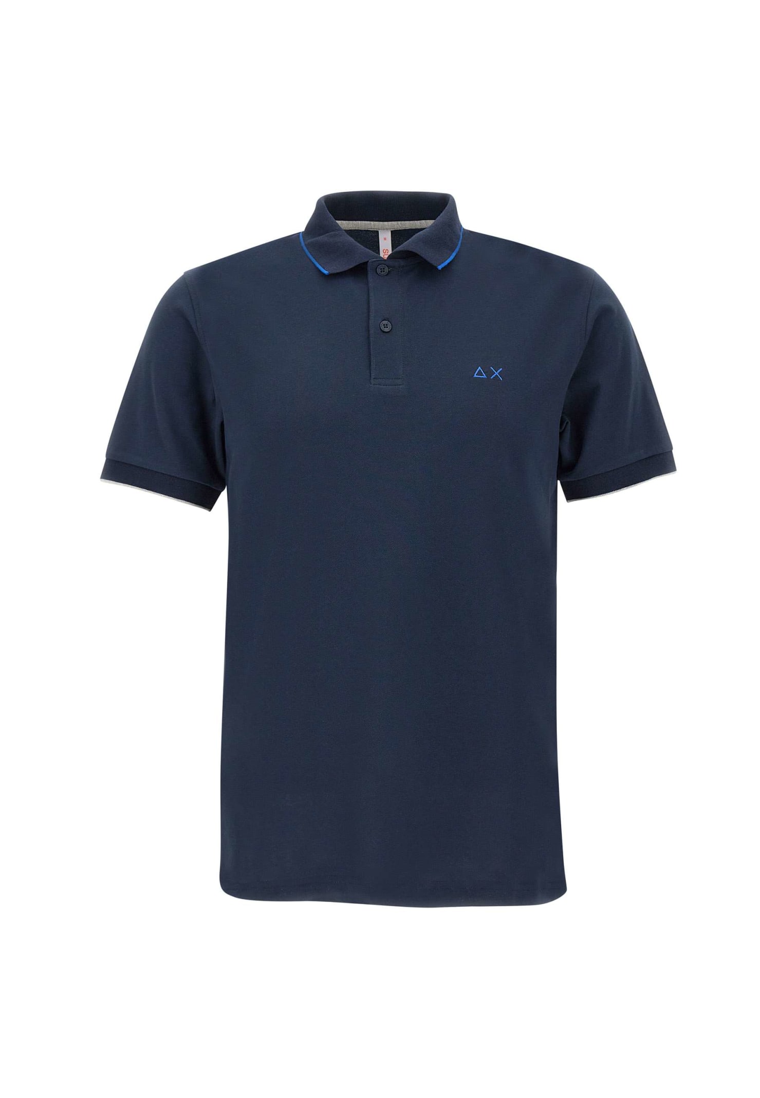 Sun 68 small Stripe Cotton Polo Shirt Polo Shirt