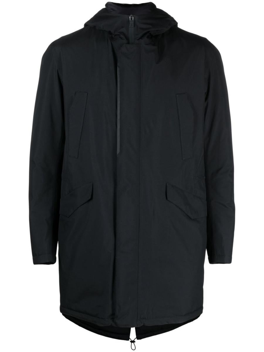 Herno 鱼尾 Gore-Tex 2层派克大衣