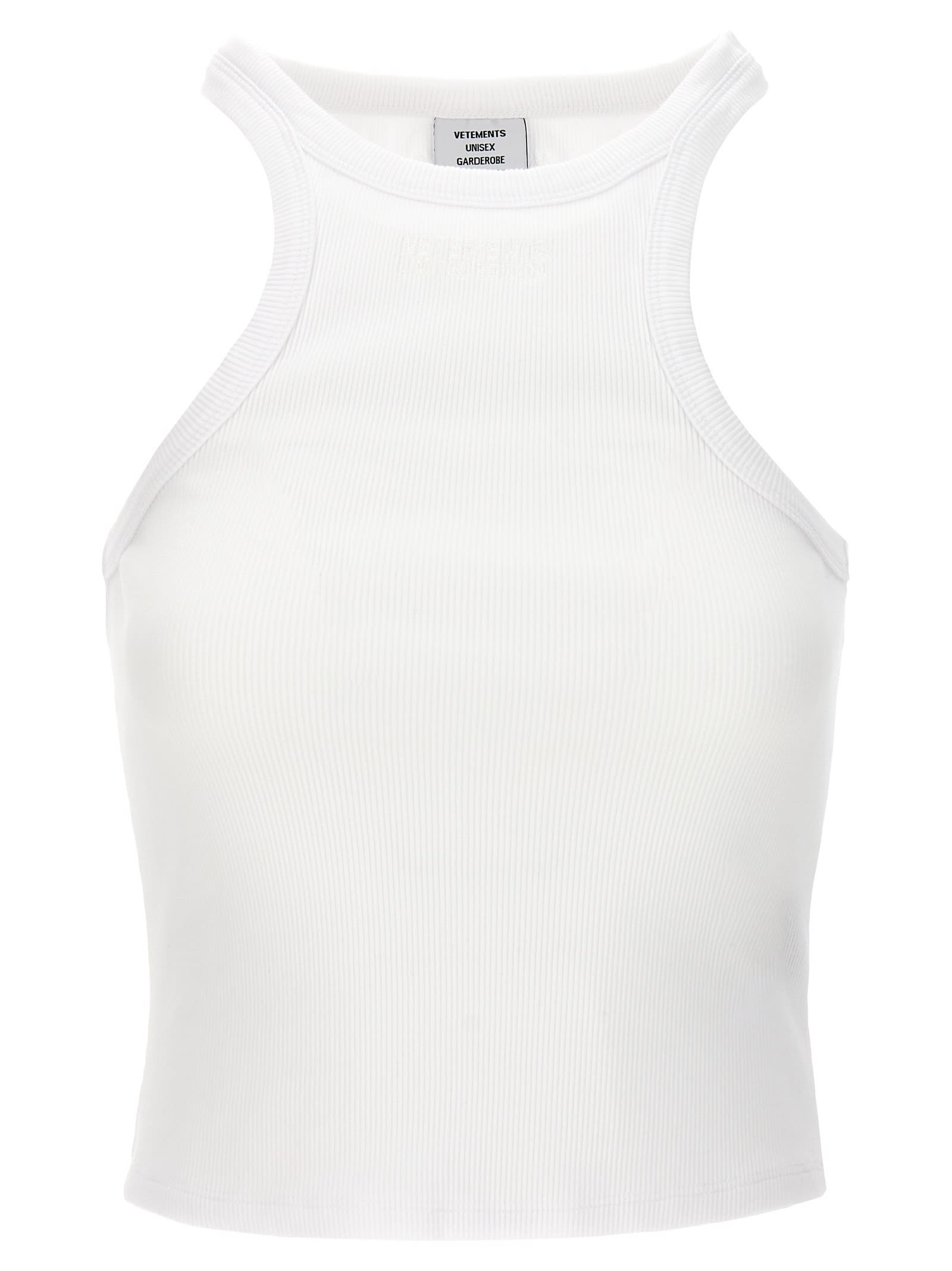 VETEMENTS Racing Tank Top