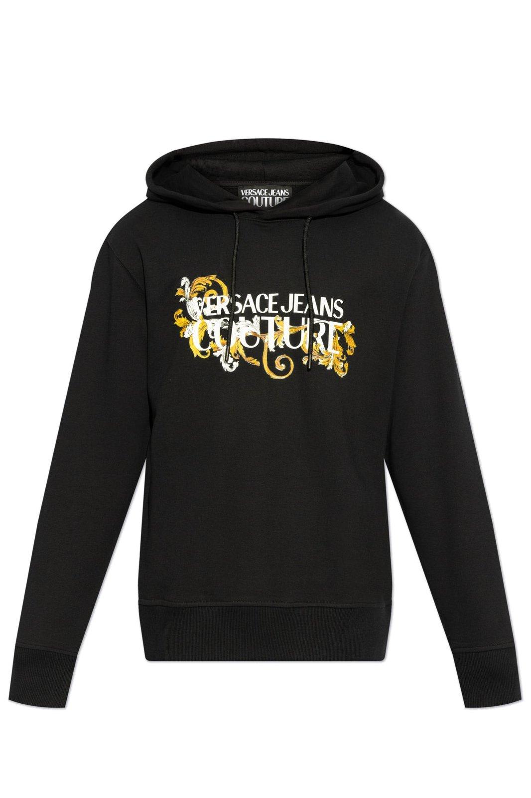 Versace Jeans Couture Baroque Logo Hoodie Sweater