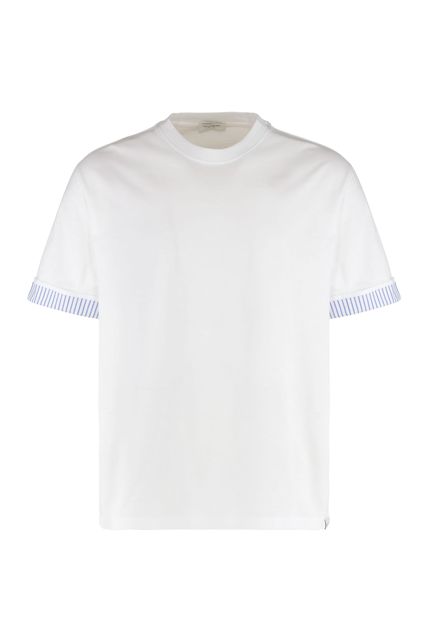 Paolo Pecora Cotton Crew-neck T-shirt