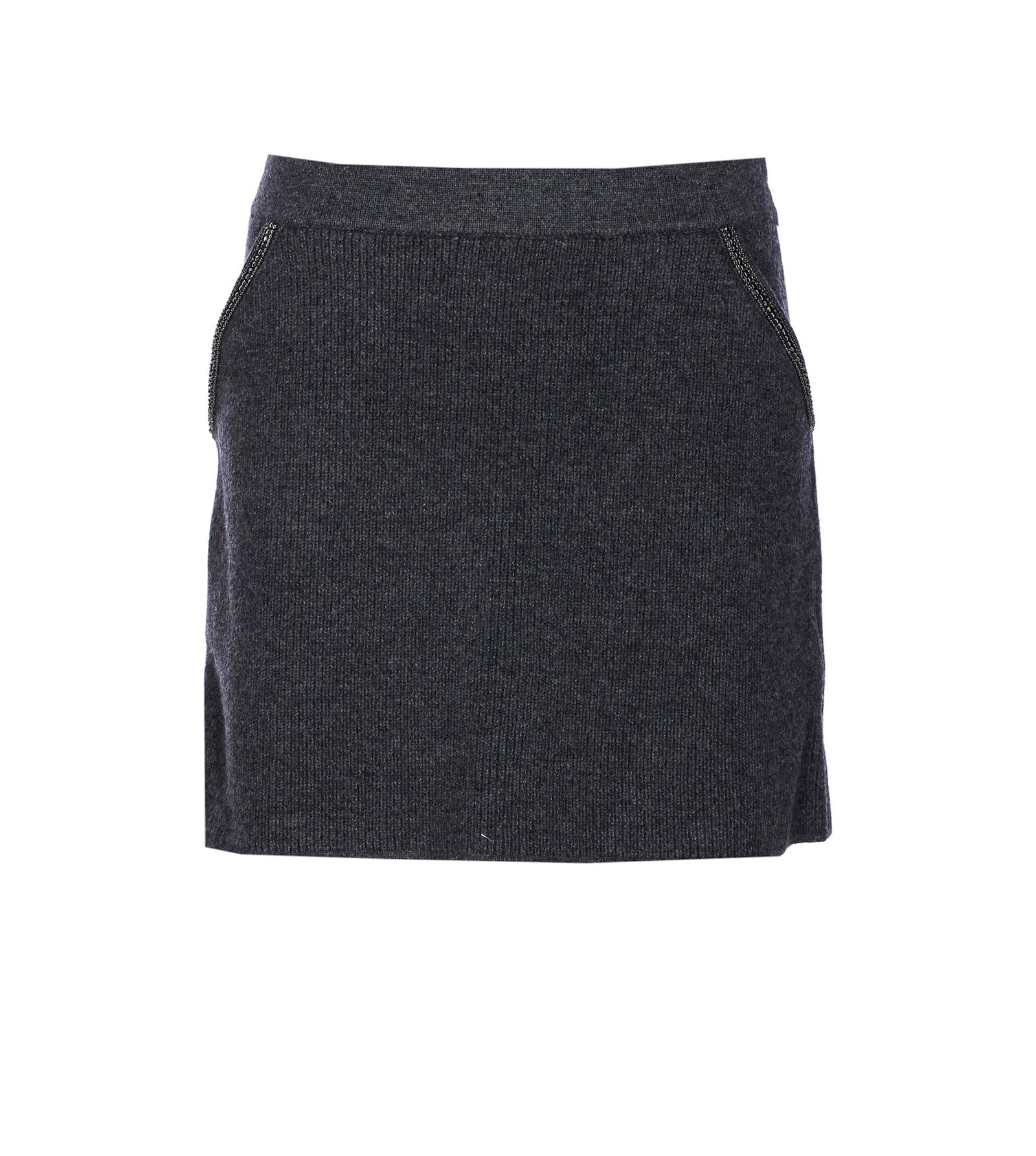 self-portrait Knit Mini Skirt