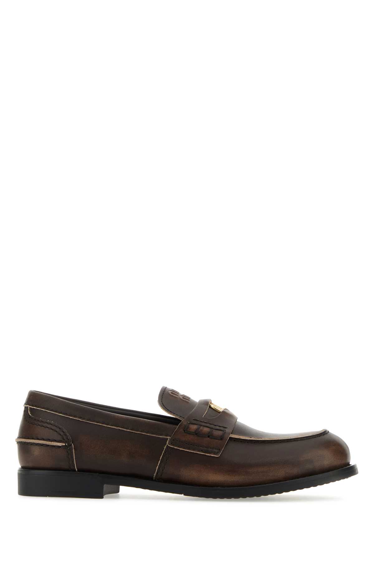 Miu Miu Leather Loafers