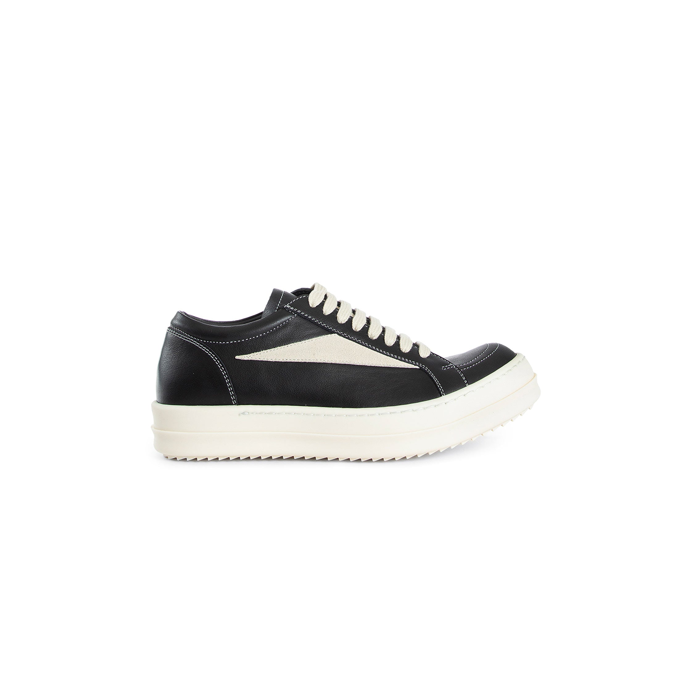 RICK OWENS WOMAN BLACK & WHITE SNEAKERS